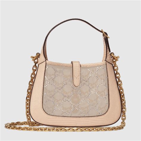 crystalized mini jackie gucci|Gucci Jackie Bags .